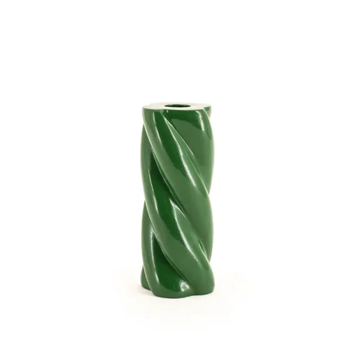 Kaarsenhouder Chuppa Groen - 16 cm