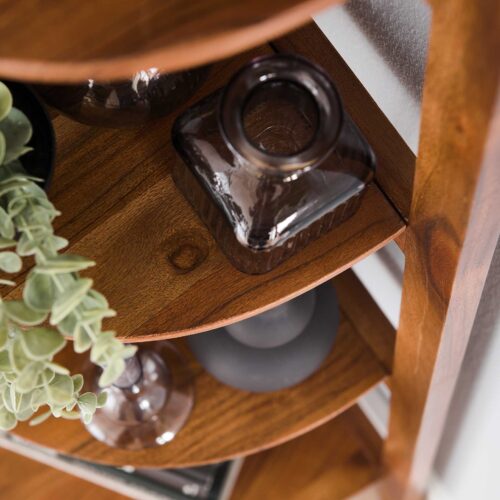 Hoekrek Angle Massief Acacia hout (inklapbaar) - Afbeelding 3