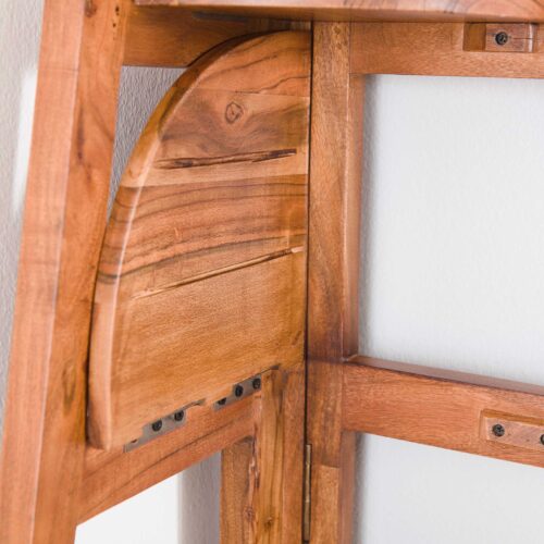 Hoekrek Angle Massief Acacia hout (inklapbaar) - Afbeelding 7