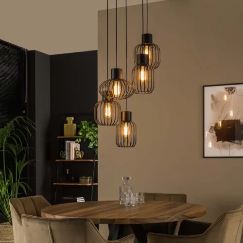 Hanglamp 3+3 Mix Metaal - Afbeelding 6