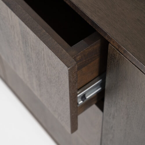 Dressoir James Mangohout 180cm - Bruin - Afbeelding 7