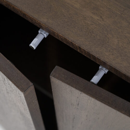Dressoir James Mangohout 180cm - Bruin - Afbeelding 6