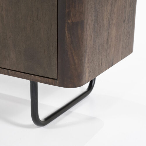 Dressoir James Mangohout 180cm - Bruin - Afbeelding 4