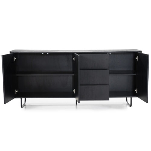 Dressoir James Mangohout 180cm - Bruin - Afbeelding 10