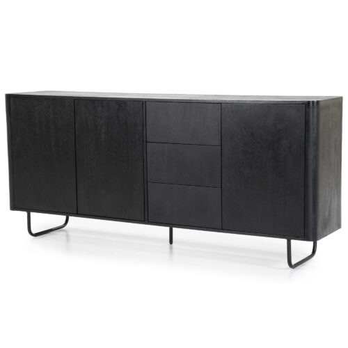 Dressoir James Mangohout 180cm - Bruin - Afbeelding 14
