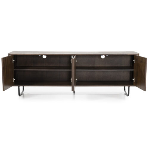 Dressoir James Mangohout 180cm - Bruin - Afbeelding 17