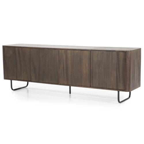 Dressoir James Mangohout 180cm - Bruin - Afbeelding 22
