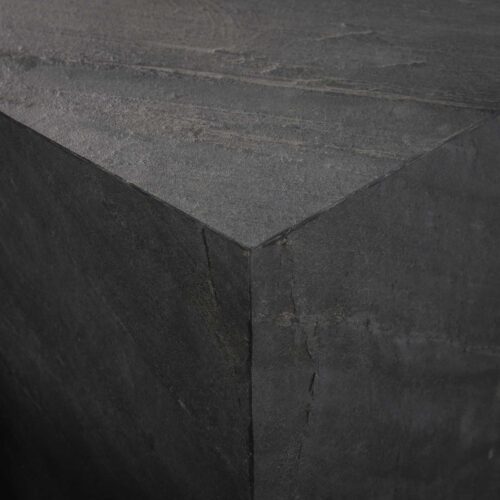 Salontafel Blox Acaciahout en Leisteen set van 2 stuks - Afbeelding 2