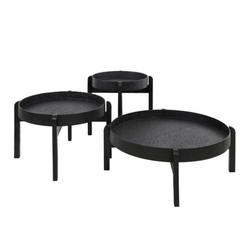 Nachtkastje Niche Acaciahout - Naturel - Afbeelding 14
