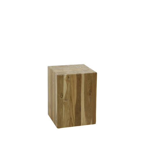 Bloemenzuil Bole Teakhout - 65 cm - Afbeelding 5
