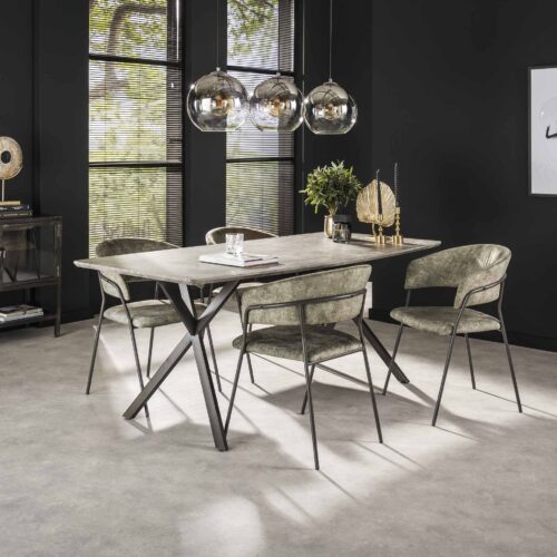 Nachtkastje Niche Acaciahout - Naturel - Afbeelding 26