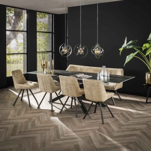 Nachtkastje Niche Acaciahout - Naturel - Afbeelding 63