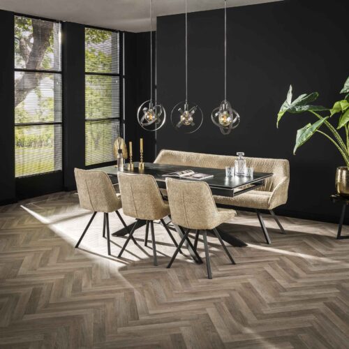 Nachtkastje Niche Acaciahout - Naturel - Afbeelding 55