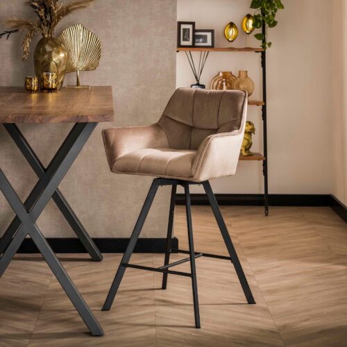 Nachtkastje Niche Acaciahout - Naturel - Afbeelding 87