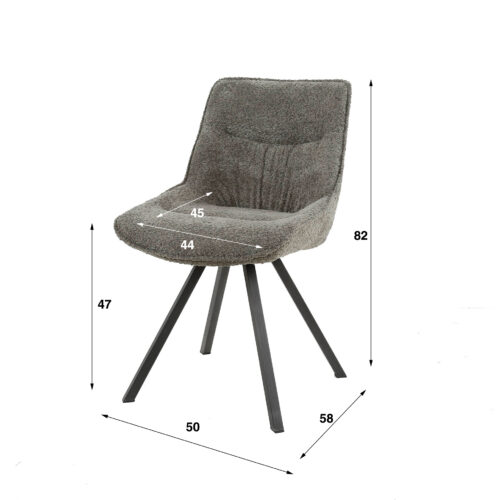 Nachtkastje Niche Acaciahout - Naturel - Afbeelding 104