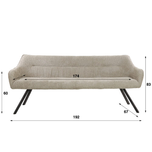 Nachtkastje Niche Acaciahout - Naturel - Afbeelding 108
