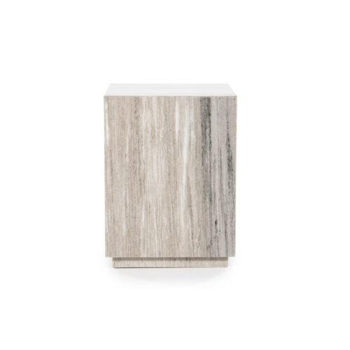 Bijzettafel Vince Marmer 30 x 30 cm - Afbeelding 2