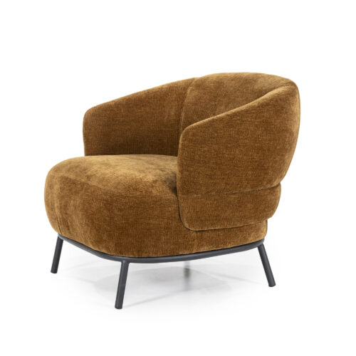 Fauteuil David - mosterd Safari - Afbeelding 3