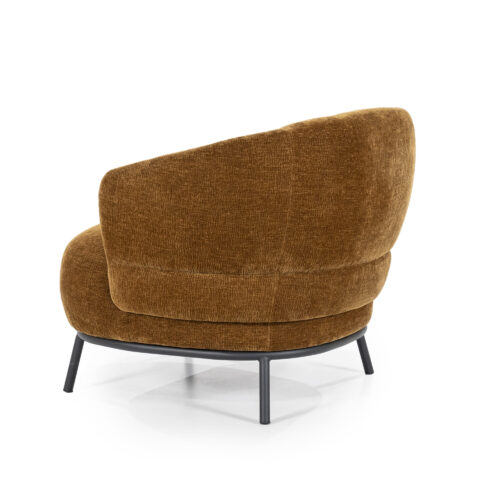 Fauteuil David - mosterd Safari - Afbeelding 5