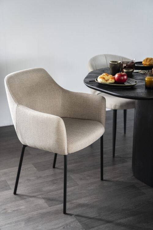 Stoel Paul - Taupe Linea