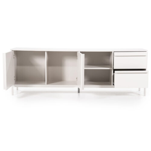TV meubel Boaz - MDF & Metaal Beige - Afbeelding 8