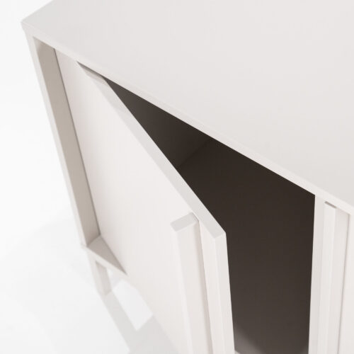 TV meubel Boaz - MDF & Metaal Beige - Afbeelding 4