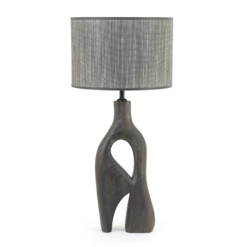Tafellamp Shiboo Hout 64cm hoog - Bruin - Afbeelding 5