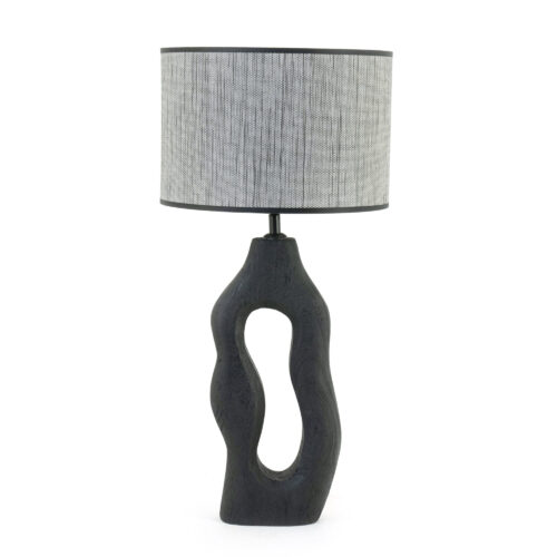 Tafellamp Shiboo Hout 64cm hoog - Zwart - Afbeelding 4