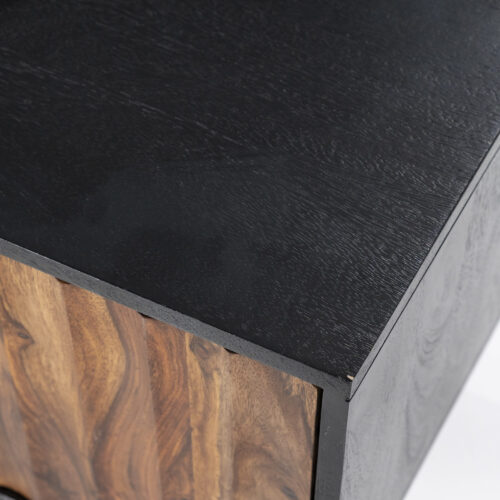 TV-Meubel Alexander Sheesham hout - 167cm - Afbeelding 9