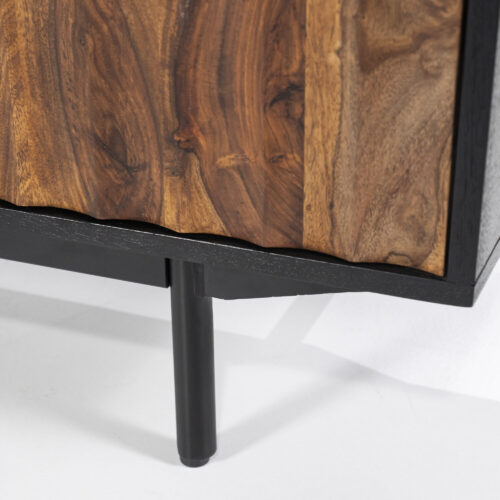 TV-Meubel Alexander Sheesham hout - 167cm - Afbeelding 8
