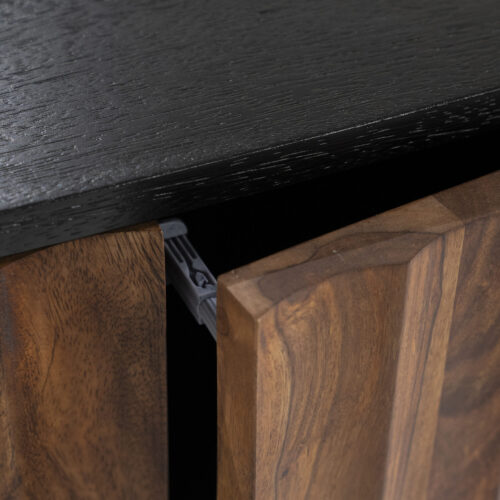 TV-Meubel Alexander Sheesham hout - 167cm - Afbeelding 7