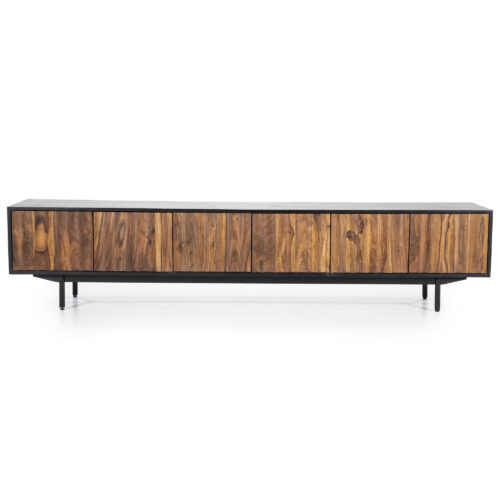 TV-Meubel Alexander Sheesham hout - 220 cm