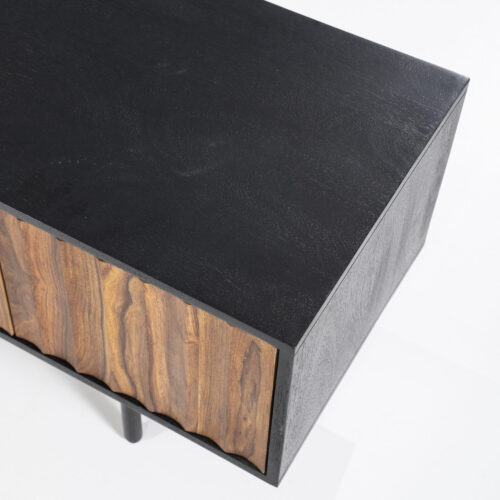 TV-Meubel Alexander Sheesham hout - 220 cm - Afbeelding 7