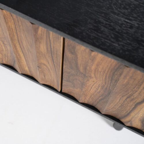 TV-Meubel Alexander Sheesham hout - 220 cm - Afbeelding 5