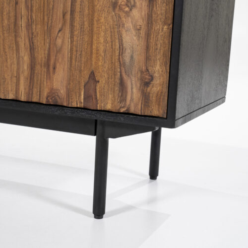 Opbergkast / Kabinetkast Alexander Sheesham hout - 104x150 cm - Afbeelding 8