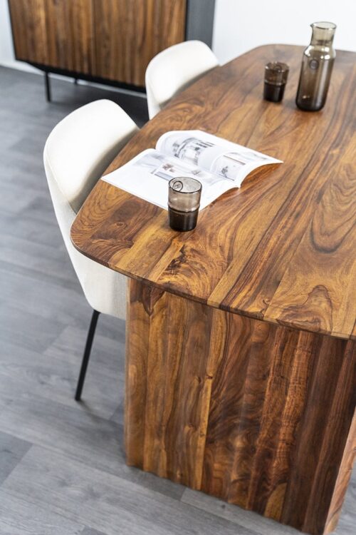 Eettafel Alexander Sheesham hout - 280cm - Afbeelding 9