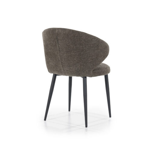 Eetkamerstoel Fleur - Bruin (showroom model) - Afbeelding 11