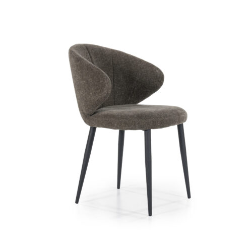 Eetkamerstoel Fleur - Bruin (showroom model) - Afbeelding 8