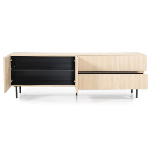 TV-Meubel Thomas Eikenhout - 170cm - Afbeelding 9