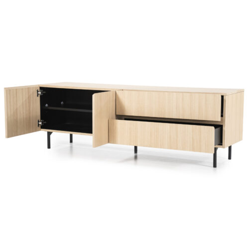 TV-Meubel Thomas Eikenhout - 170cm - Afbeelding 3