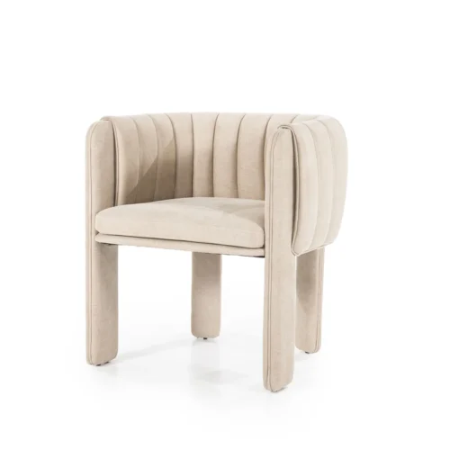 Eetkamerstoel Liselore - Beige - Afbeelding 32