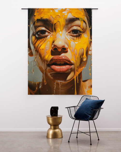 Wandkleed Honey- zelf samenstellen