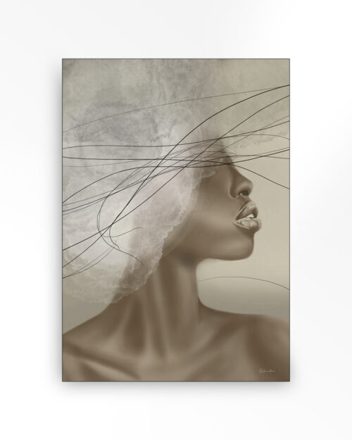 Wandkleed Cloudy thoughts - zelf samenstellen - Afbeelding 2