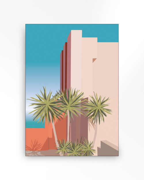 Wandkleed Tropical Place - zelf samenstellen - Afbeelding 2