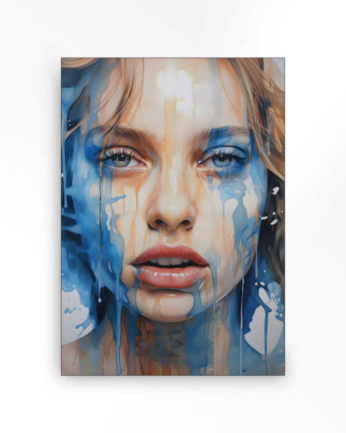 Wandkleed Aqua - zelf samenstellen - Afbeelding 2