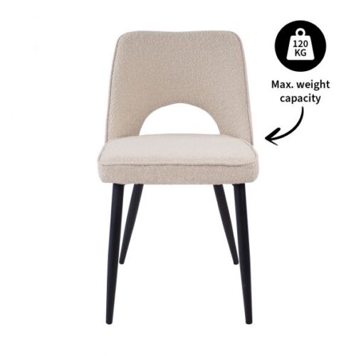 Eetkamerstoel Mare - Beige - Afbeelding 7