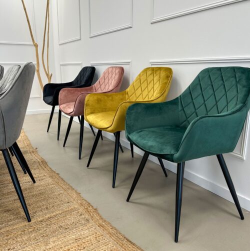 Eetkamerstoel Monza - Goud (showroom model) - Afbeelding 6