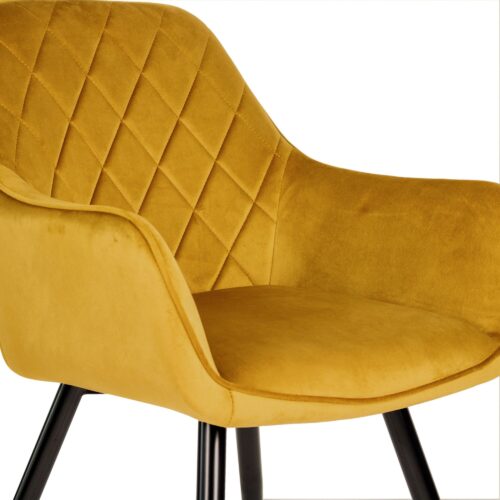 Eetkamerstoel Monza - Goud (showroom model) - Afbeelding 5