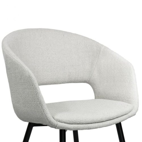 Eetkamerstoel Dean - Wit - Afbeelding 6