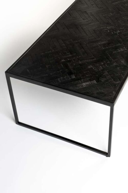 Salontafel Parker Rechthoekig - Zwart  (showroom model) - Afbeelding 5
